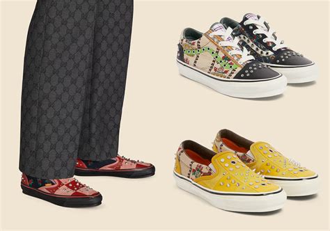 vwns x gucci logo|Vans and Gucci vault.